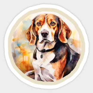 Beagle dog Sticker